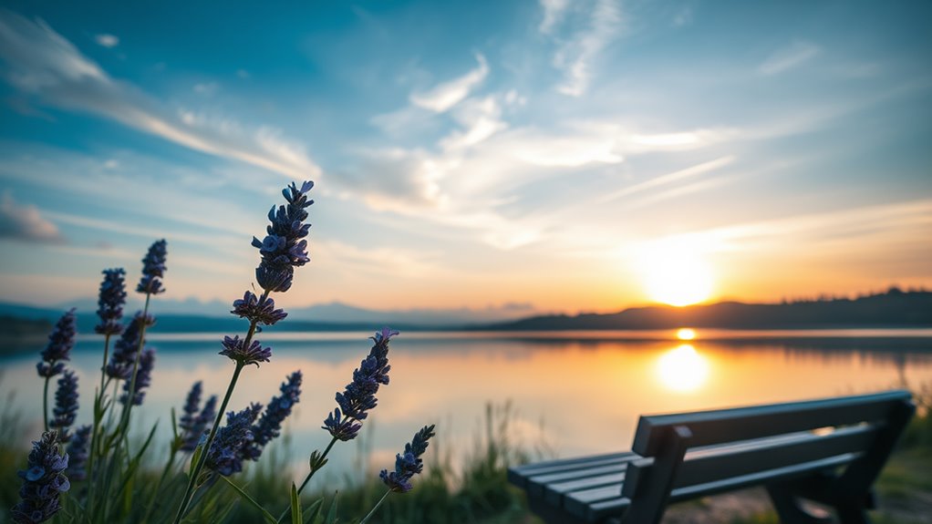 peaceful solace and comfort
