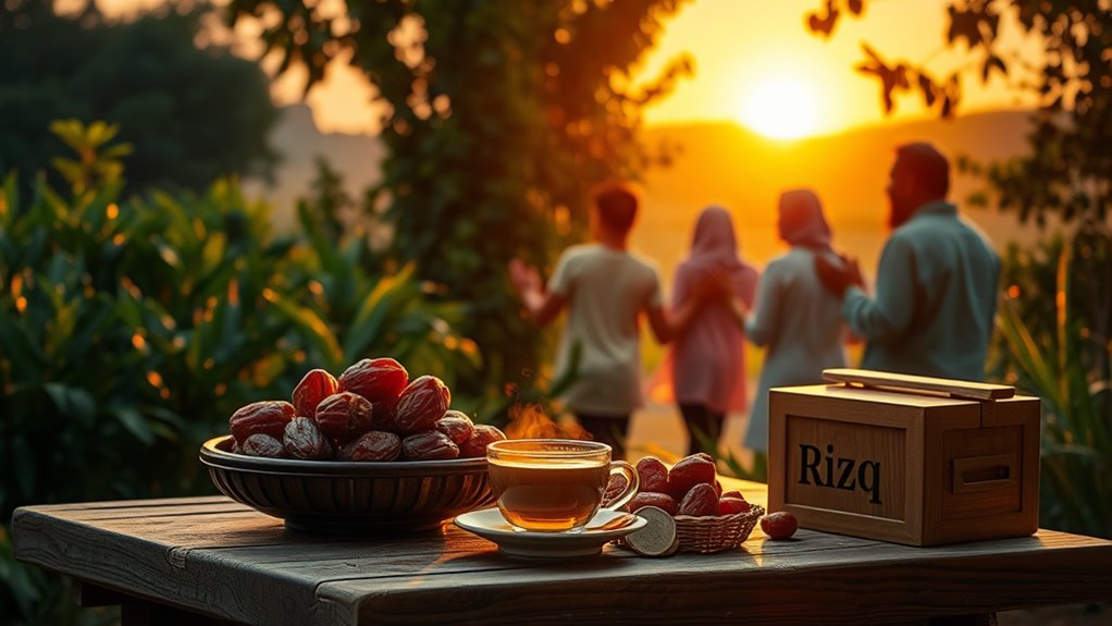 charity influences rizq positively